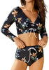 Women Swim Cropped Top