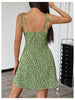 GORGLITTER Women's Floral Cami Dress – Green Large