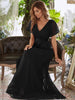 Ever-Pretty Women's Double V-Neck Chiffon Evening Dress