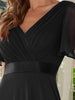 Ever-Pretty Women's Double V-Neck Chiffon Evening Dress